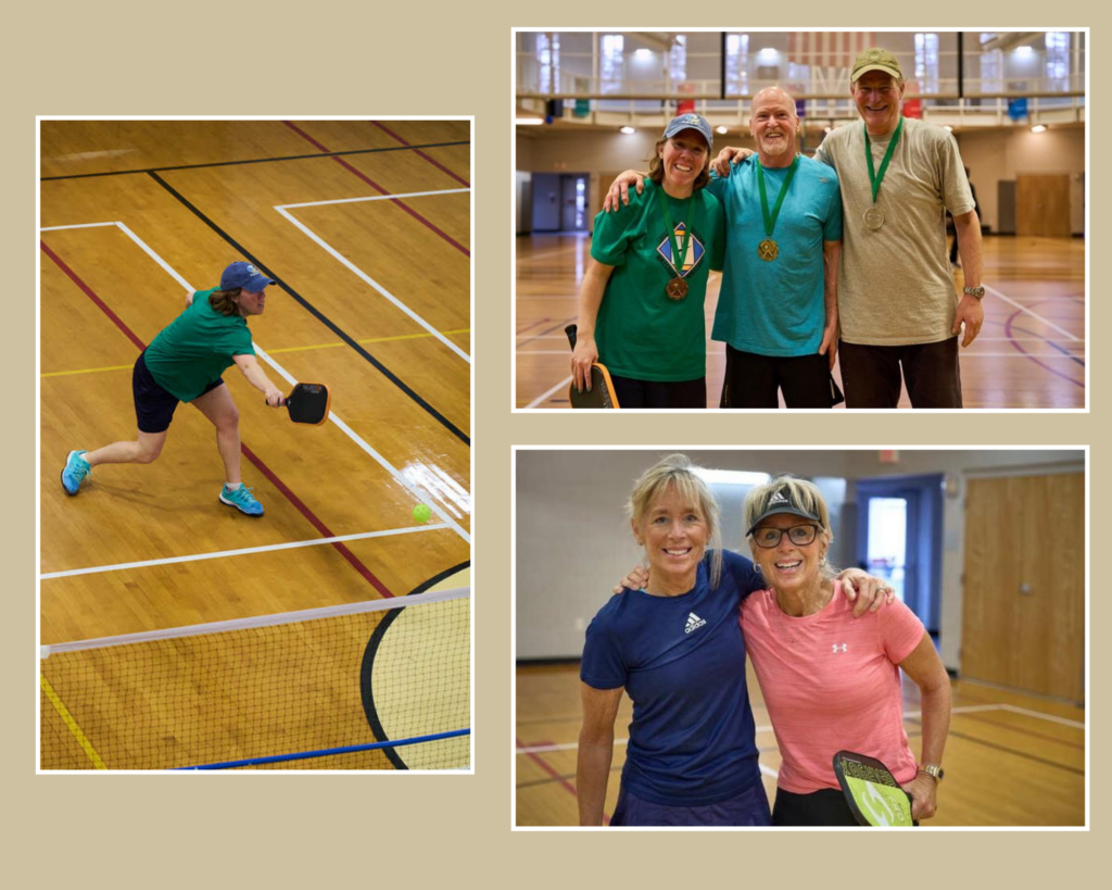 Indoor pickleball at the Wareham YMCA