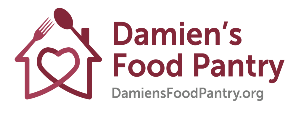 Damien's Food Pantry Logo Banner